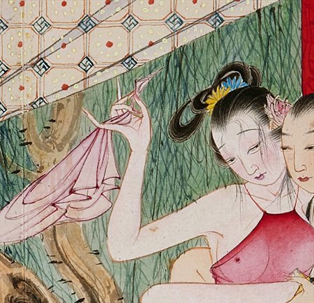 连云-迫于无奈胡也佛画出《金瓶梅秘戏图》，却因此成名，其绘画价值不可估量